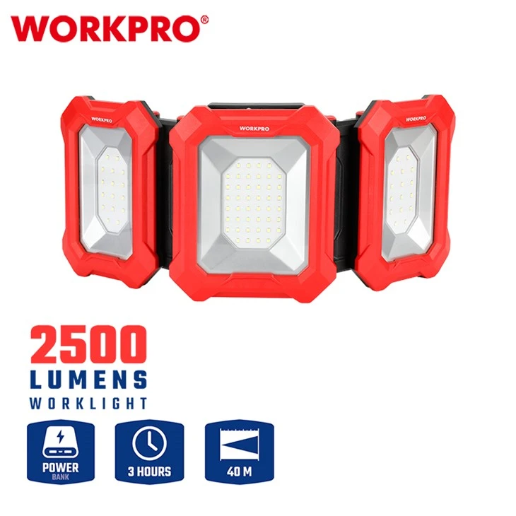 OPLAADBARE WERKLICHT VAN 2500 LM
