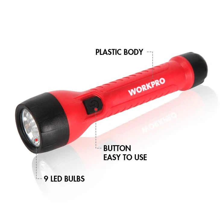 Plastic Bright LED Flashlight